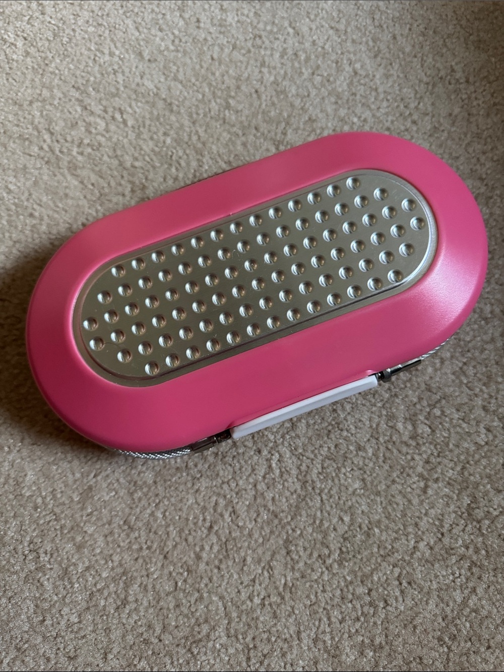 Pink Portable Lock Safe Case